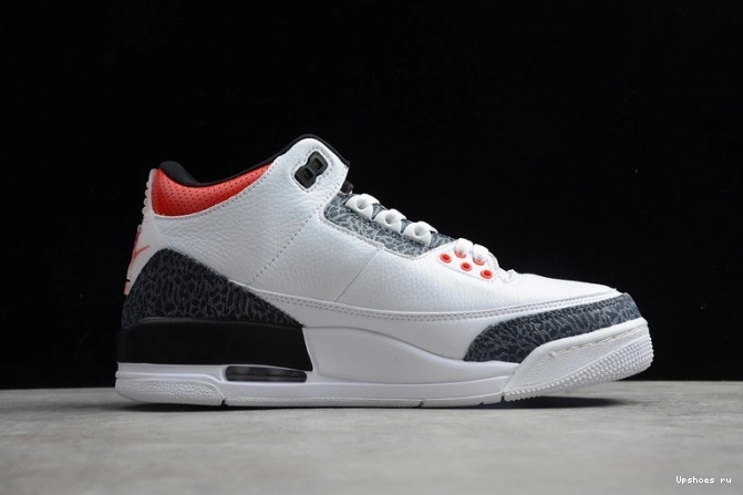 Red SE Jordan 3 CZ6431-100 Retro (2020) Fire Denim Air 0405
